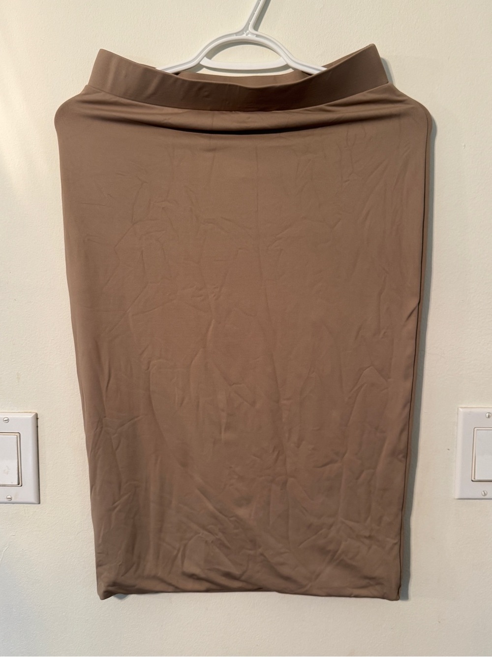 RD Style Taupe Pencil Skirt